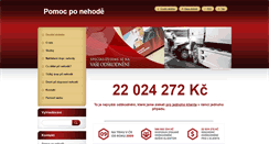 Desktop Screenshot of pomocponehode.cz